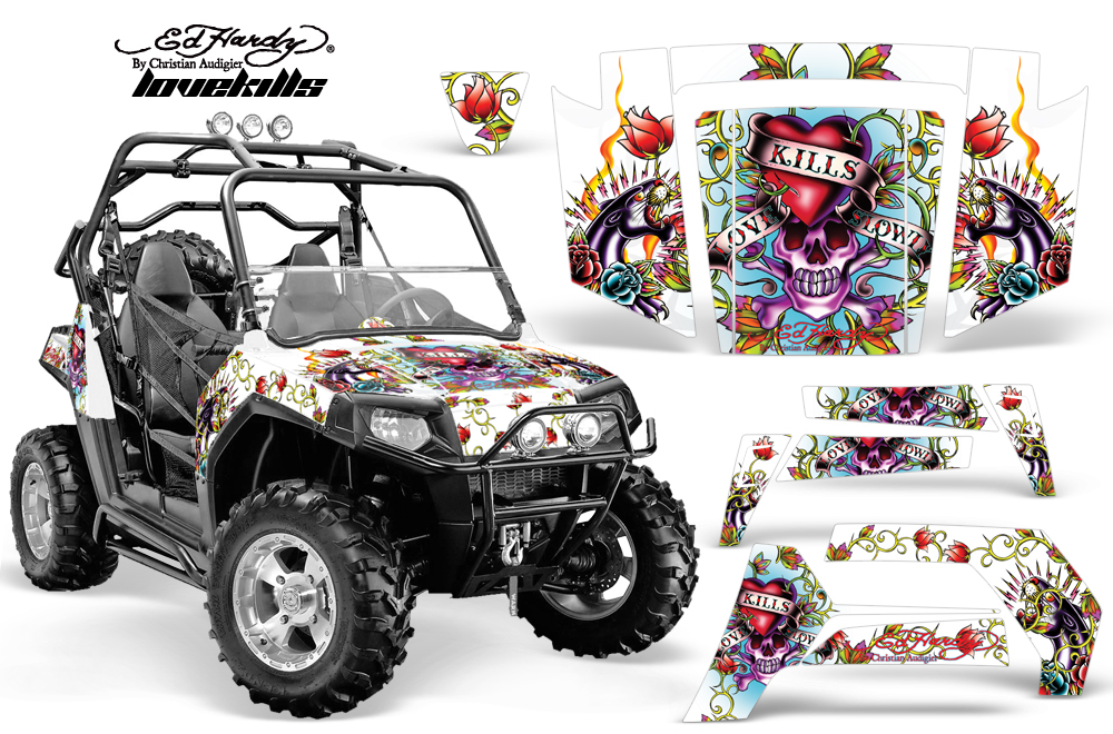 Polaris RZR 800 WHITE EH Lovekills
